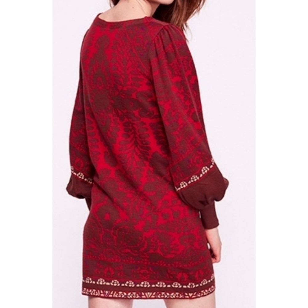 Free People Music and Lyrics Sweater Dress Medium